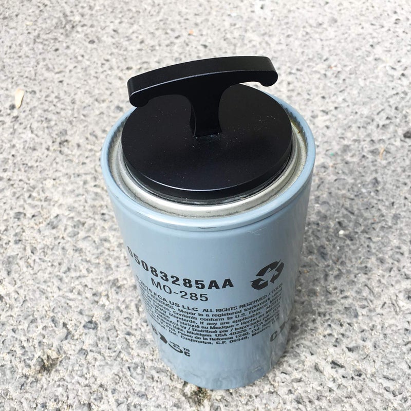 DOCA Aluminum Alloy-Oil Filter Plug Toolï¼ŒOil Filter Plug Cap Off Tool for Dodge Ram 05083285AA MO285 Turbo Diesel 5.9L 6.7L Cummins (Blue) â€¦ - Image 4